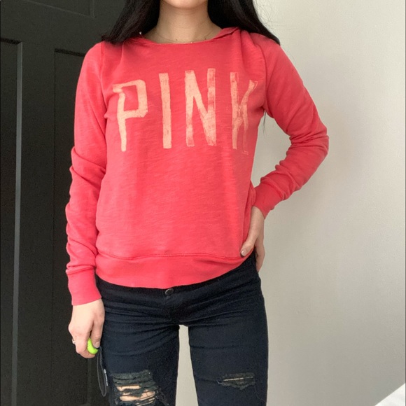 PINK hoodie size S - Picture 1 of 3